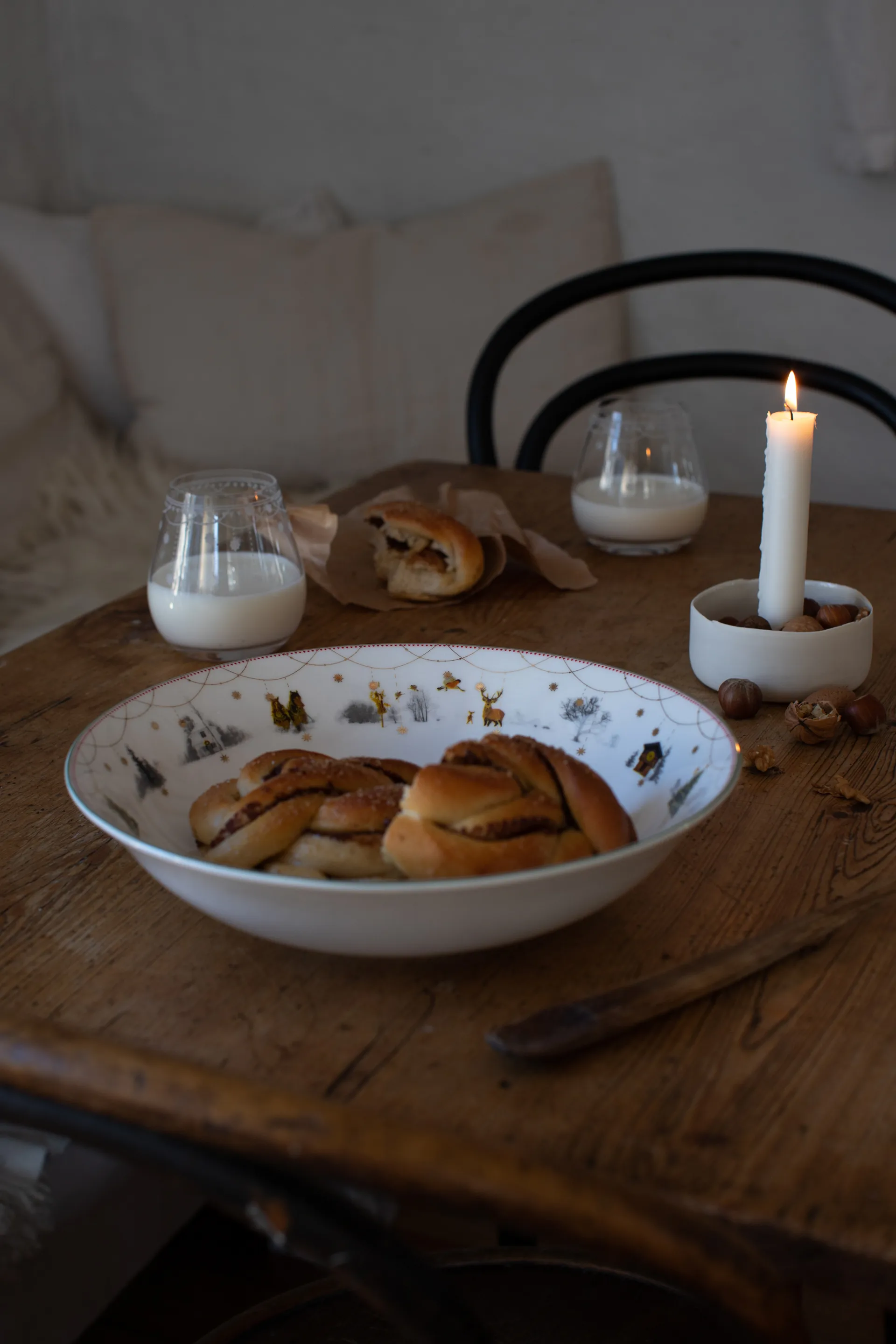 Ciotola da portata bassa Christmas morning , Ø 27 cm
​ Wik & Walsøe