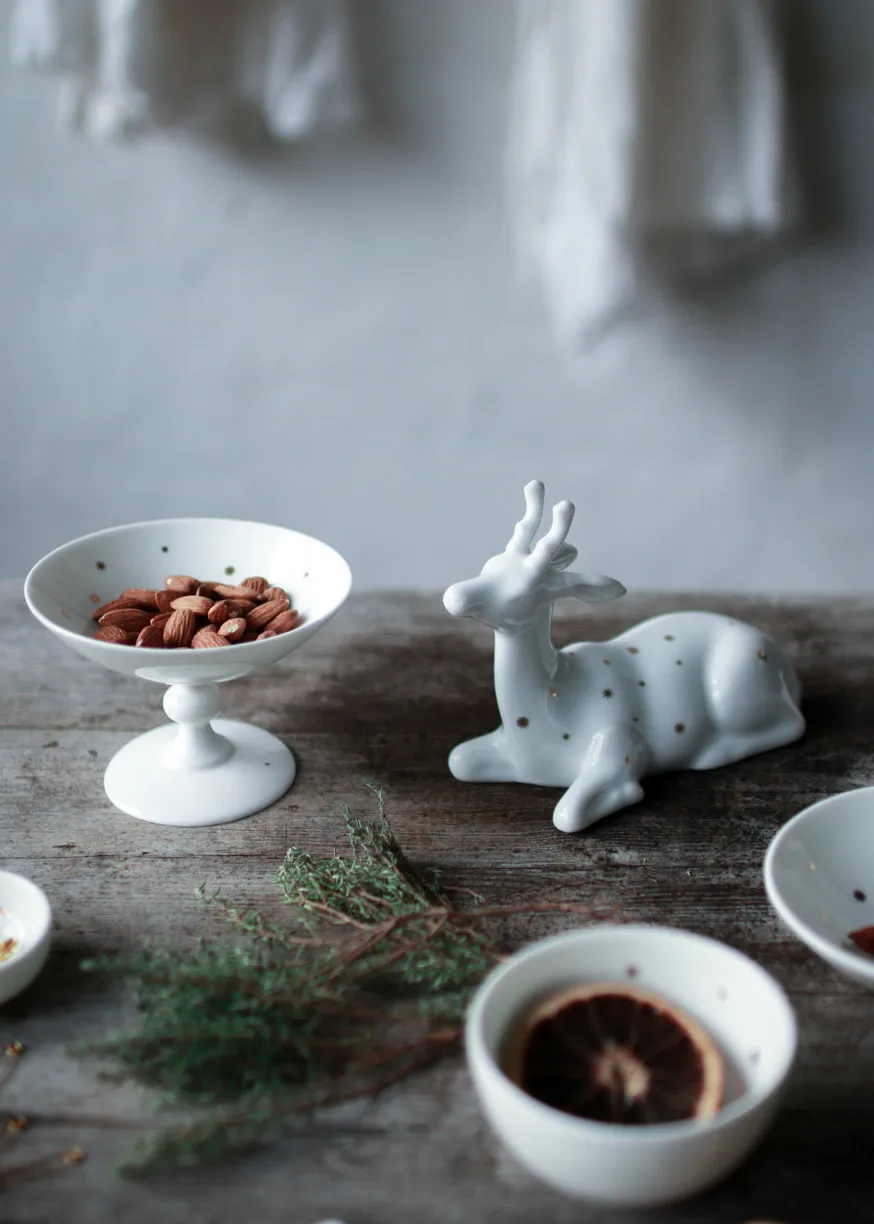 Ciotola Stjernedryss Ø 9 cm, Bianco Wik & Walsøe