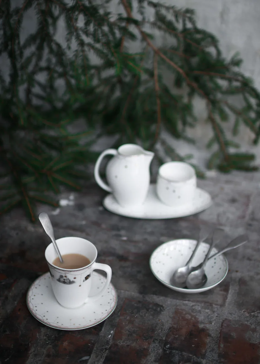 Ciotolina Julemorgen Story & Garlander, confezione da 2, Ø 12 cm Wik & Walsøe