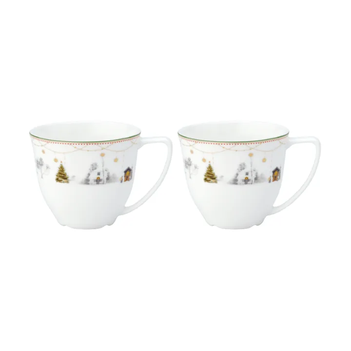 Julemorgen Story tazza per vin brulé - 12 cl, 2 pack - Wik & Walsøe