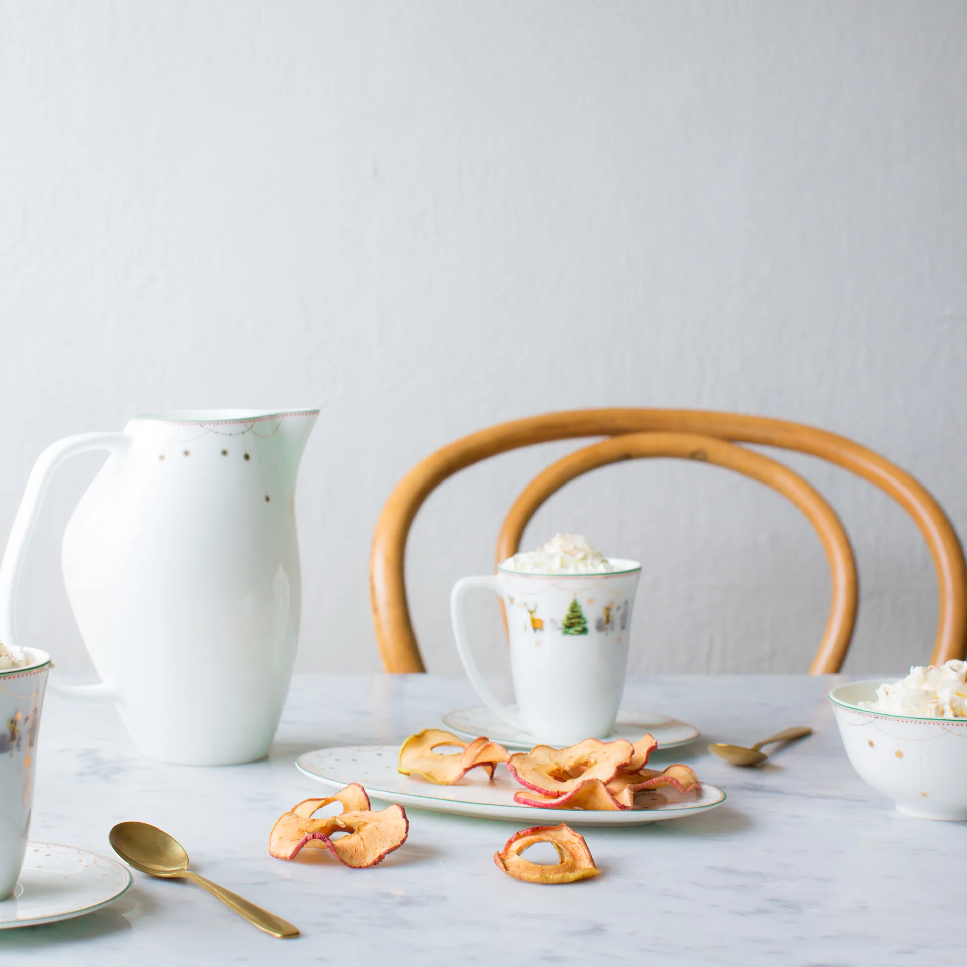 Piatto da portata Julemorgen ovale, 20 cm Wik & Walsøe