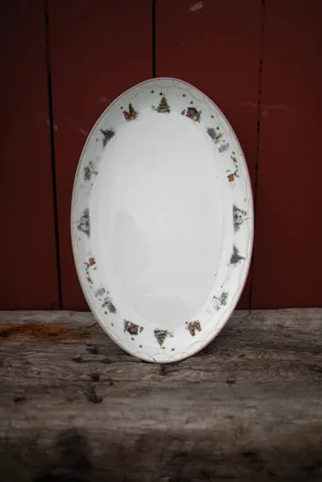 Piatto da portata ovale Julemorgen Story - 39 cm - Wik & Walsøe