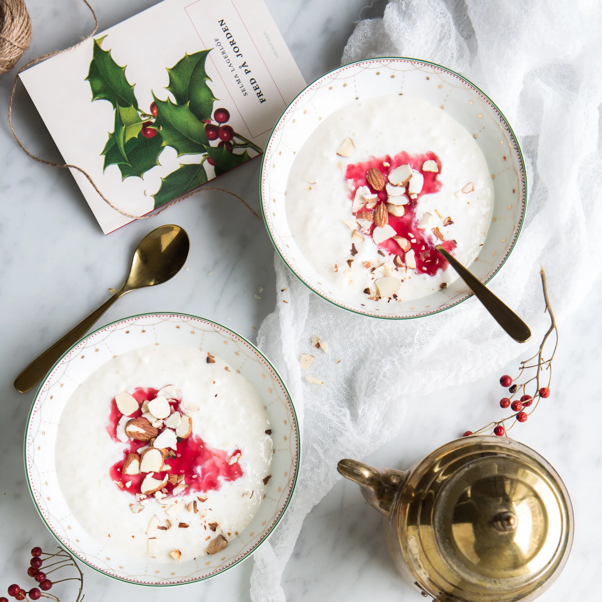 Piatto fondo Julemorgen, 16 cm Wik & Walsøe