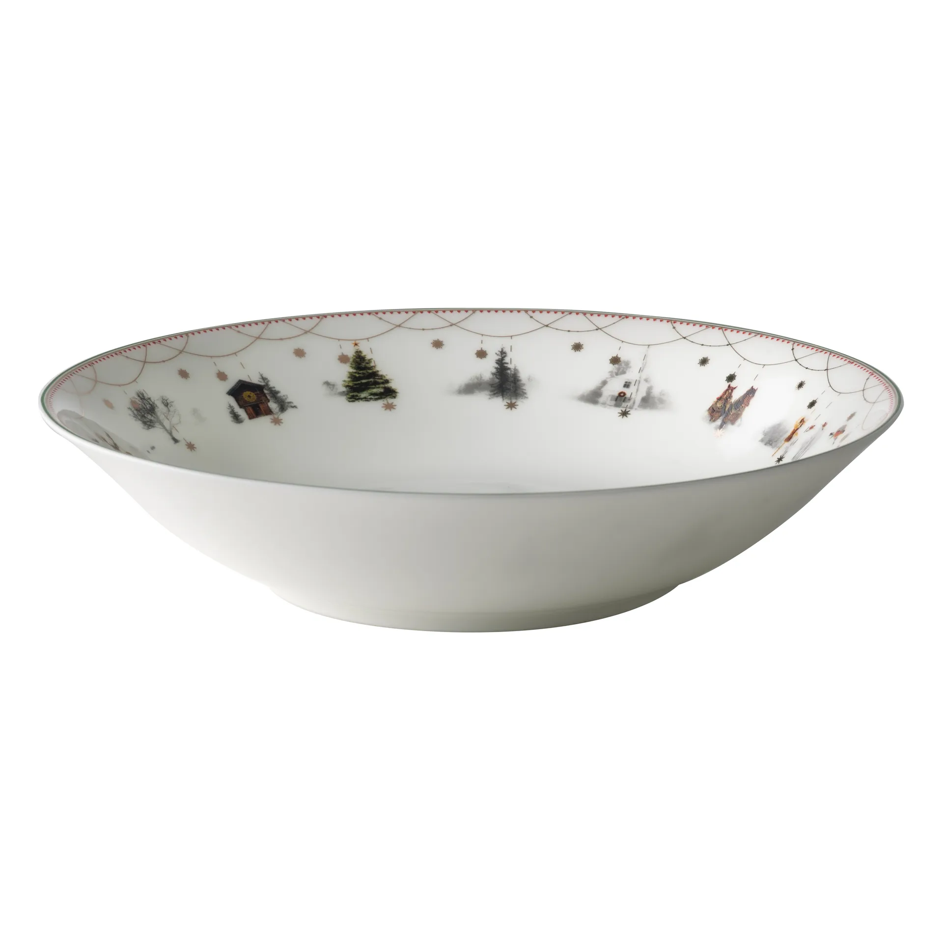 Piatto fondo Julemorgen, 20 cm Wik & Walsøe
