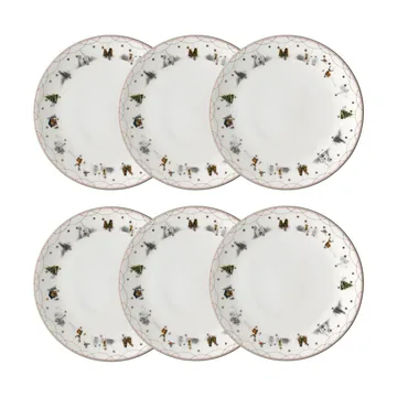 Piatto Julemorgen Ø28 cm confezione da 6 - Wik & Walsøe