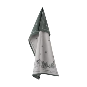 Strofinaccio da cucina Julemorgen 50x70 cm - Bianco-verde - Wik & Walsøe