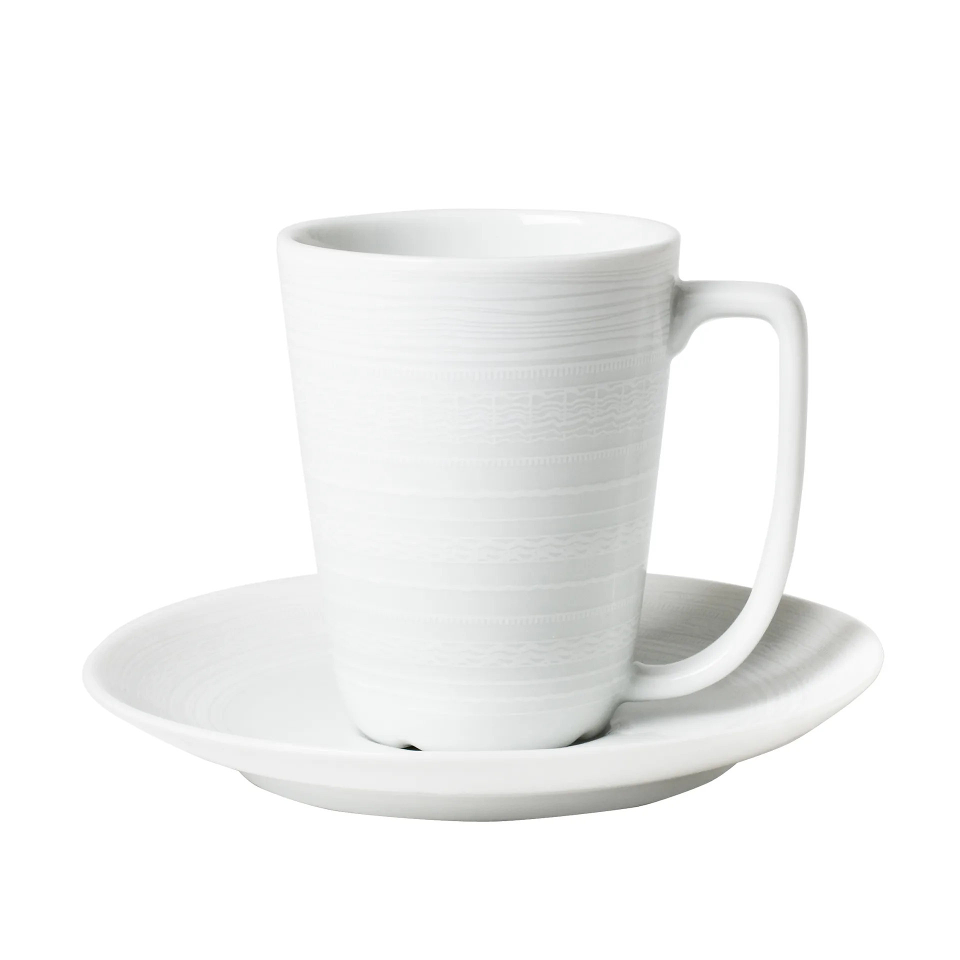 Tazza e piattino Whitewood, 20 cl Wik & Walsøe