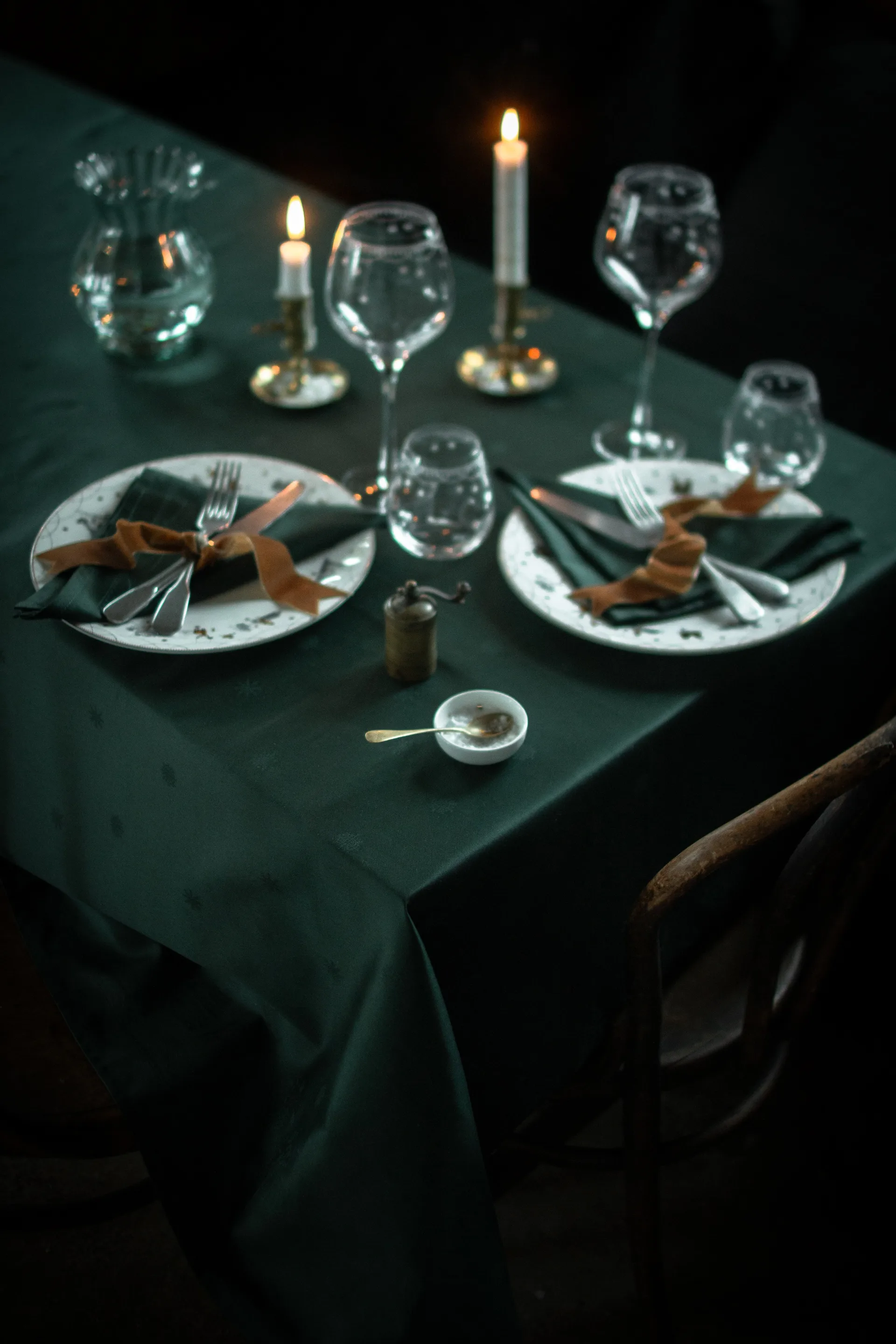 Tovaglia Julemorgen, Verde, 140x240 cm Wik & Walsøe