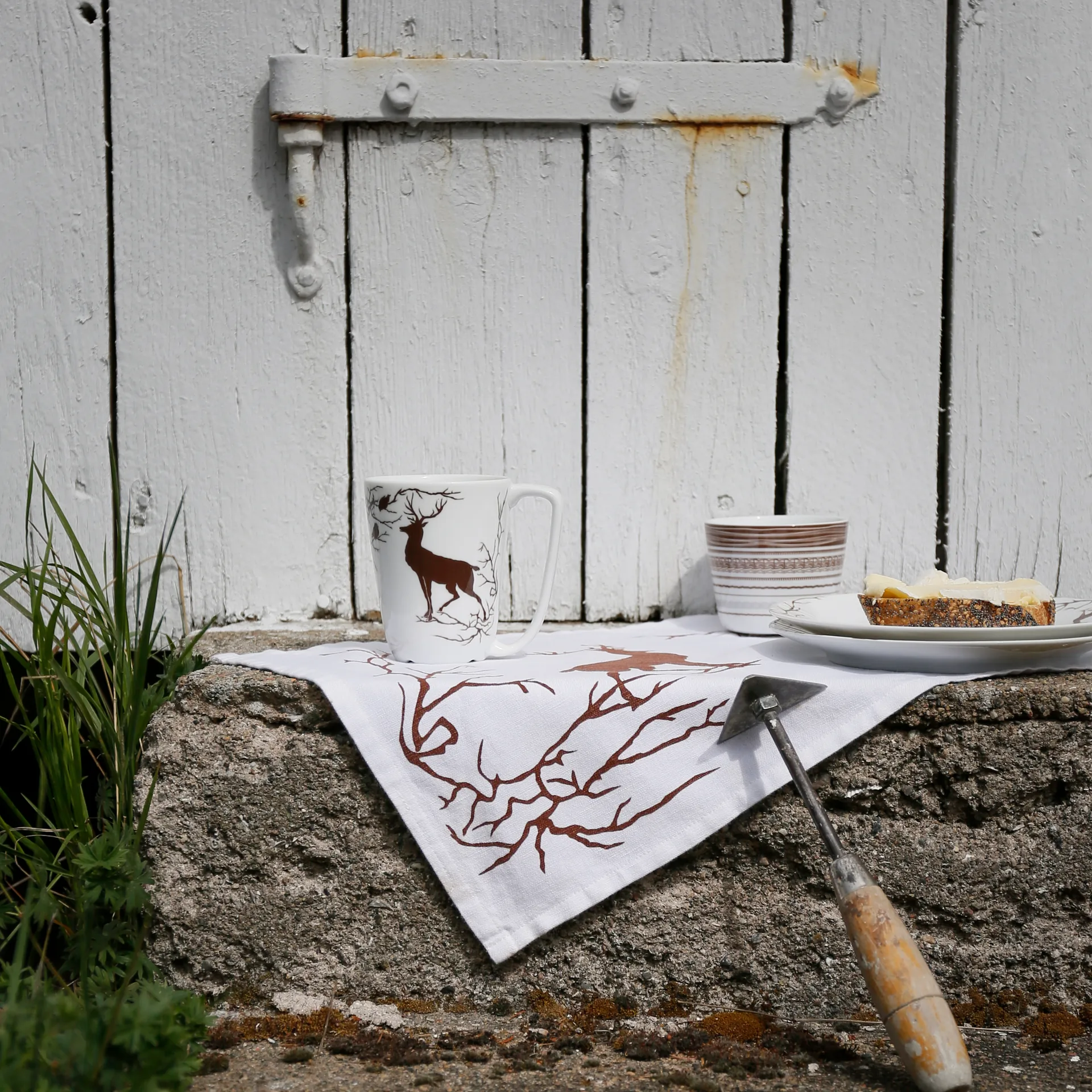 Tovaglietta Alveskog 33x47 cm, bianco Wik & Walsøe