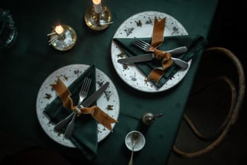 Tovagliolo di stoffa 45x45 cm Julemorgen confezione da 2 - Verde - Wik & Walsøe