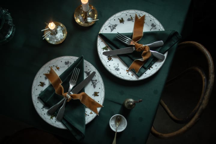 Tovagliolo di stoffa 45x45 cm Julemorgen confezione da 2, Verde Wik & Walsøe