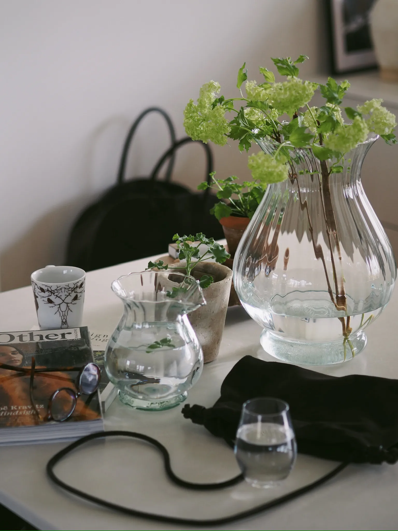 Vaso riciclato Falla 17,5 cm, Trasparente Wik & Walsøe