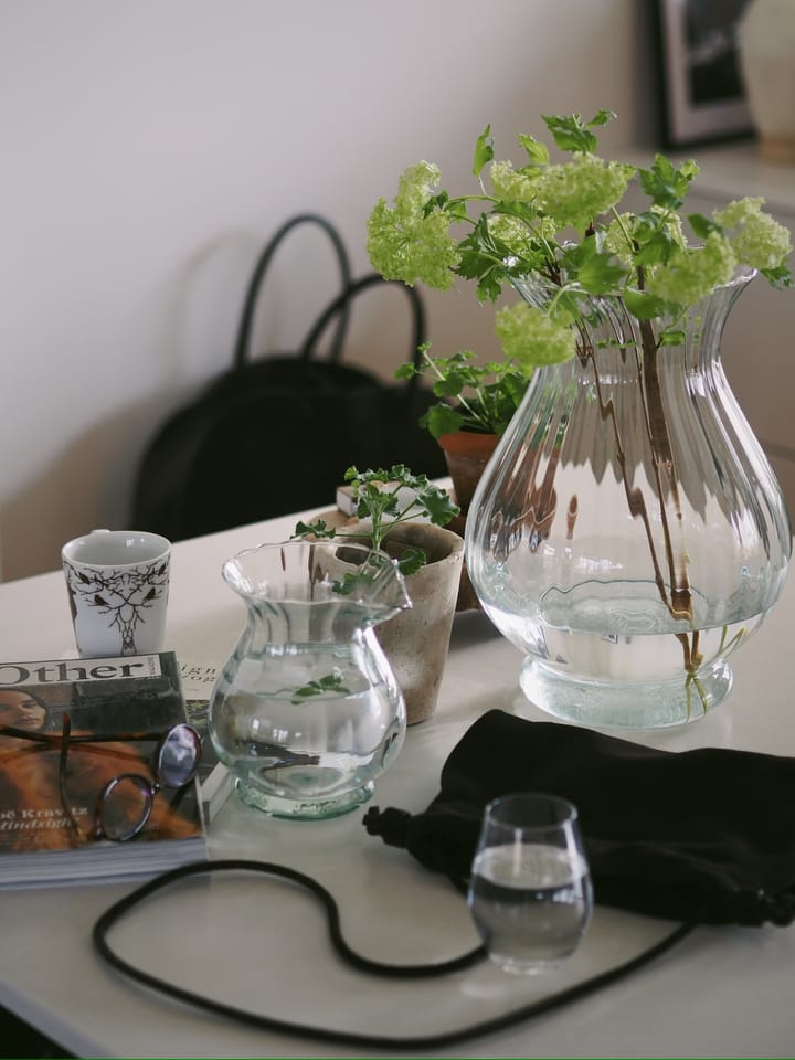 Vaso riciclato Falla 17,5 cm, Trasparente Wik & Walsøe
