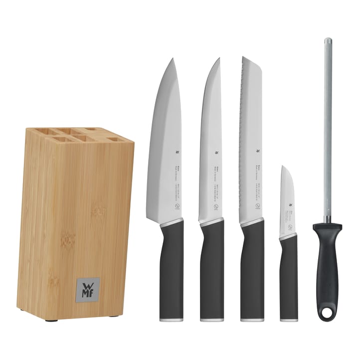 Ceppo coltelli cromargan 4 coltelli Kineo, Acciaio inossidabile WMF