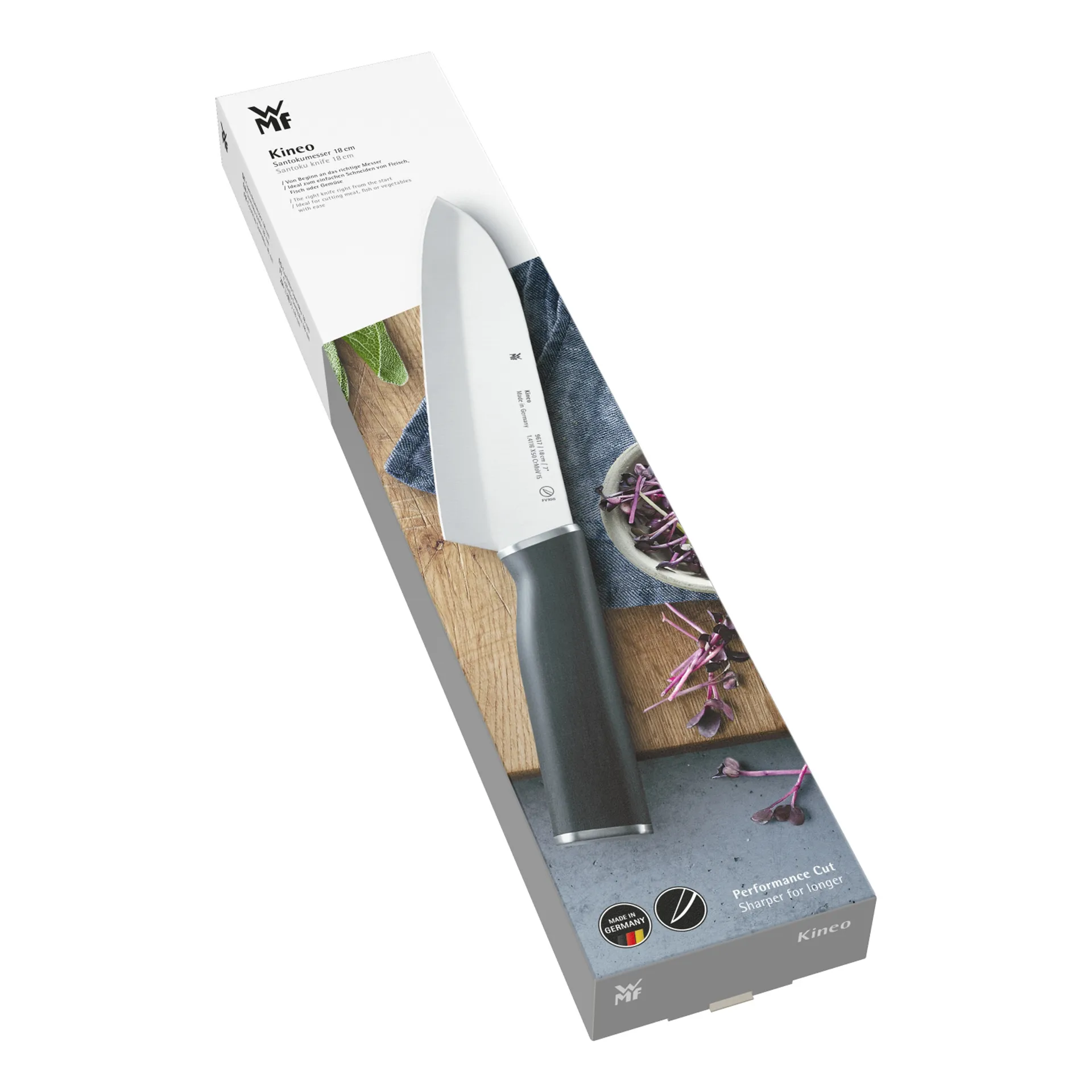 Coltello cromargan Santoku Kineo , 18 cm WMF