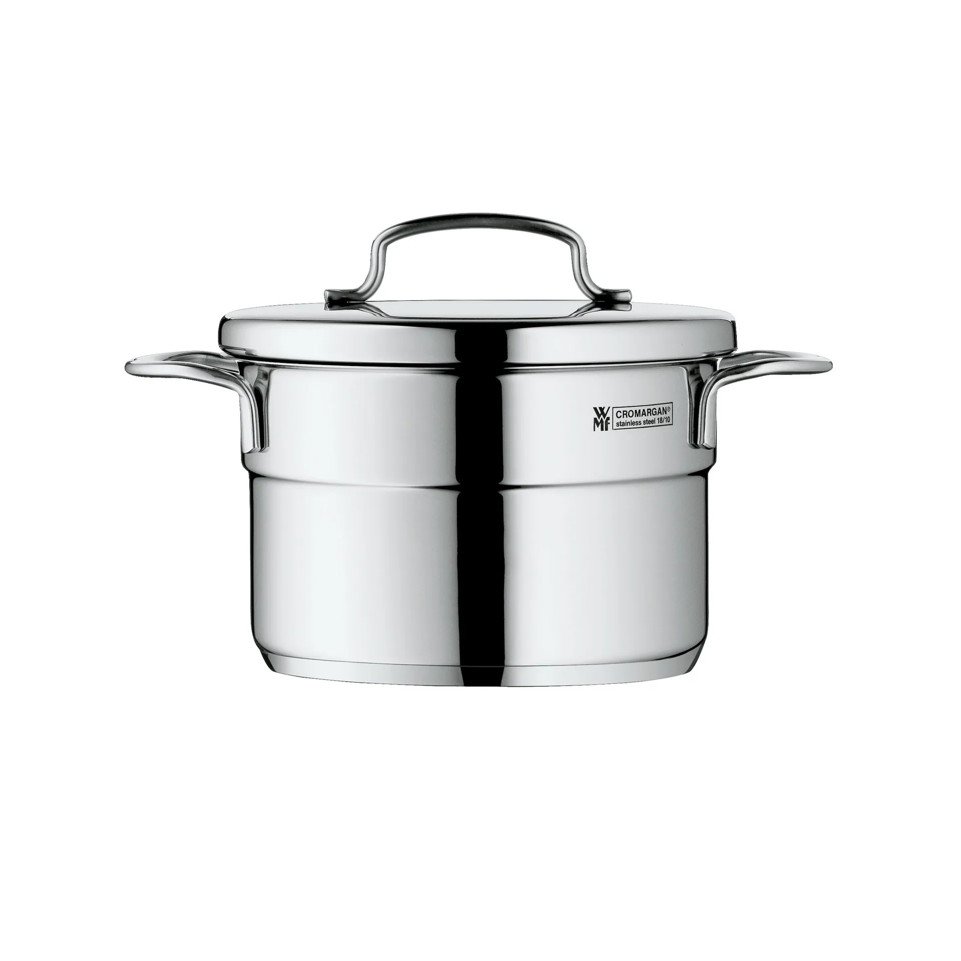 Pentola alta con coperchio Mini 14 cm, Acciaio inossidabile WMF