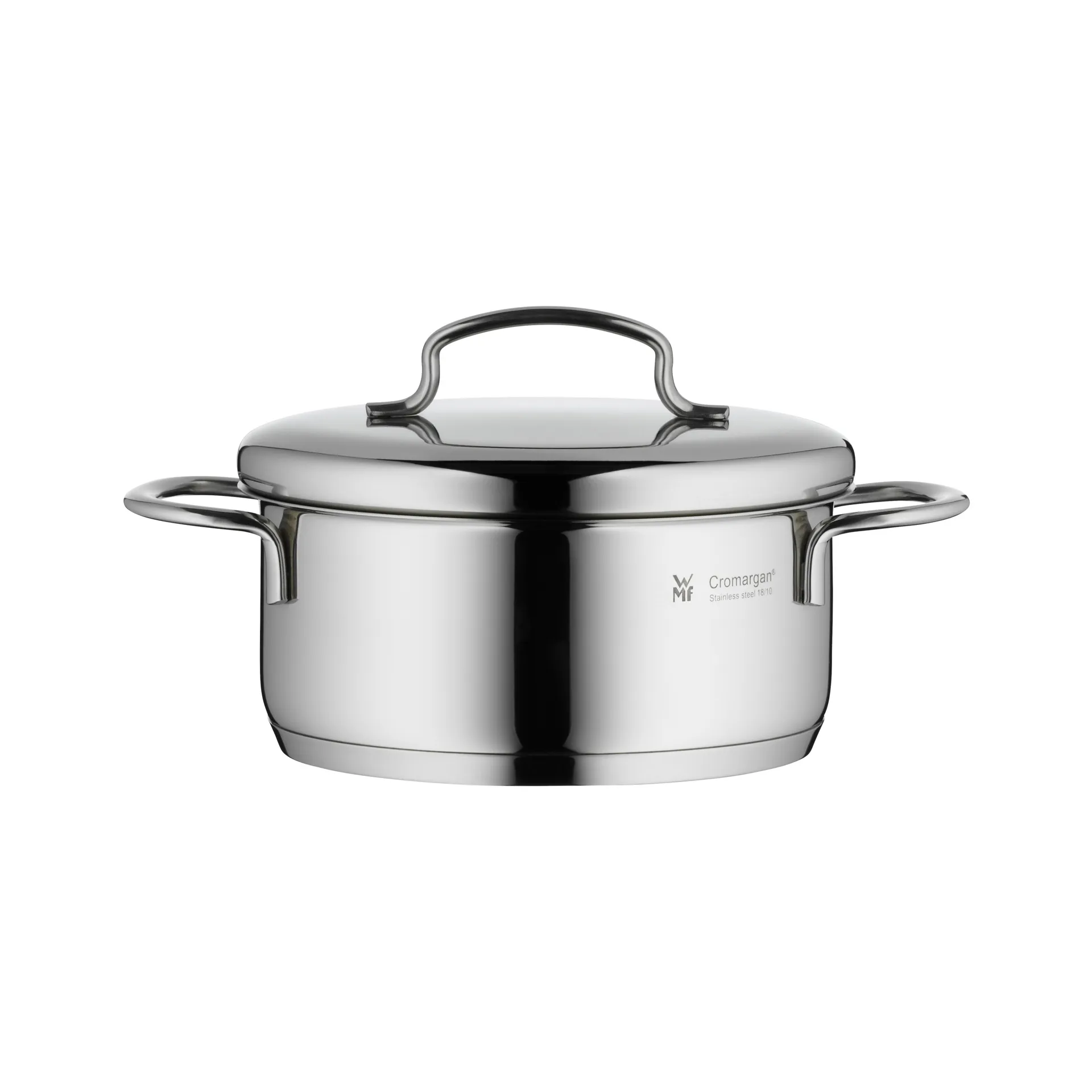 Pentola bassa con coperchio Mini 14 cm, Acciaio inossidabile WMF