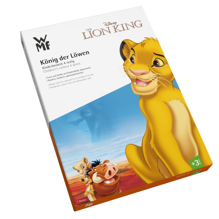 Posate per bambini WMF 4 pezzi - The Lion King - WMF