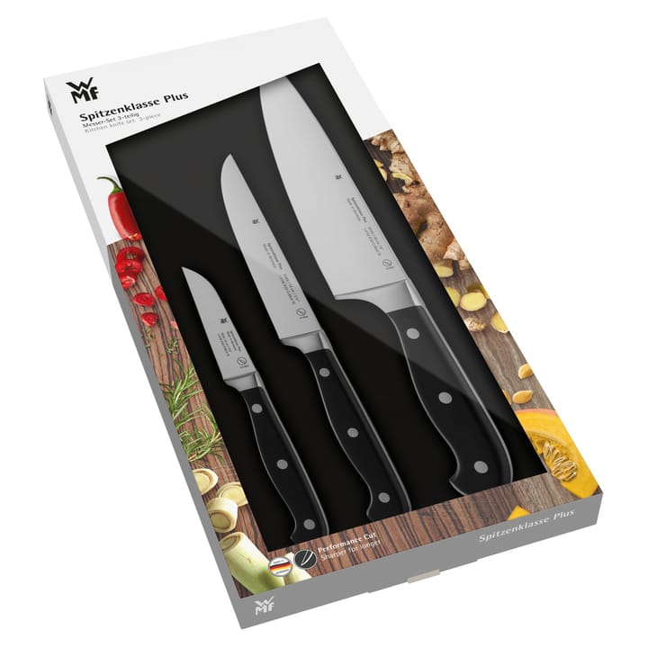 Set coltelli Spitzenklasse Plus 3 pezzi, Acciaio inossidabile WMF