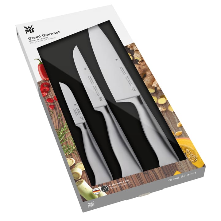 Set di coltelli Grand Gourmet 3 pezzi - Acciaio inossidabile - WMF