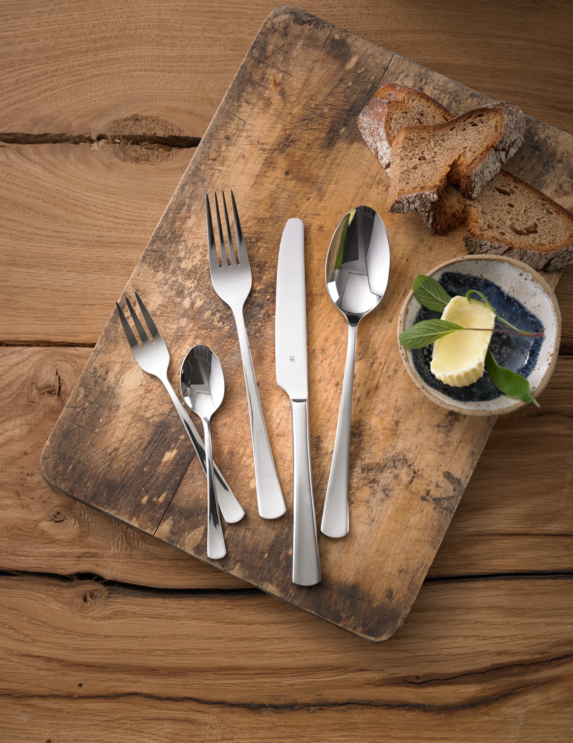 Set di posate Denver in cromargan lucido, 30 pezzi WMF