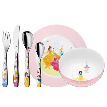 Stoviglie per bambini WMF 6 pezzi - Disney Princess - WMF