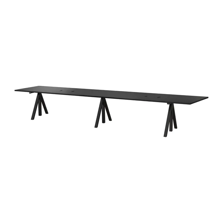 Tavolo da conferenza regolabile in altezza Works 90x360 cm - Works