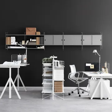 Works scrivania - bianco - Works