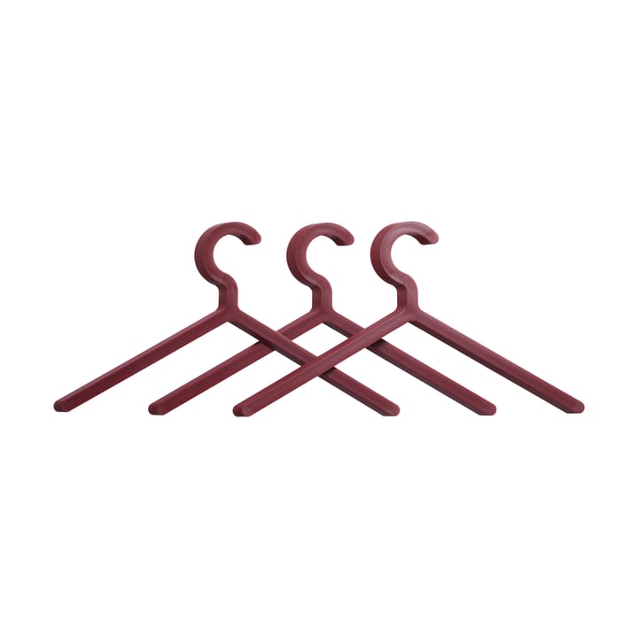 Gruccia Illusion confezione da 3 - Rosso scuro - Woud