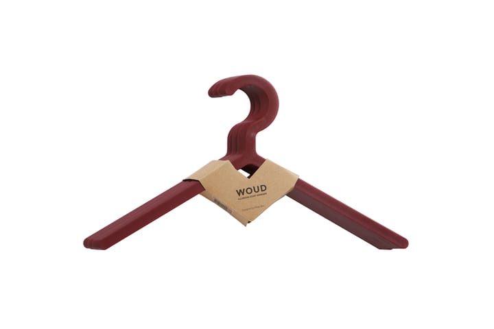 Gruccia Illusion confezione da 3, Rosso scuro Woud