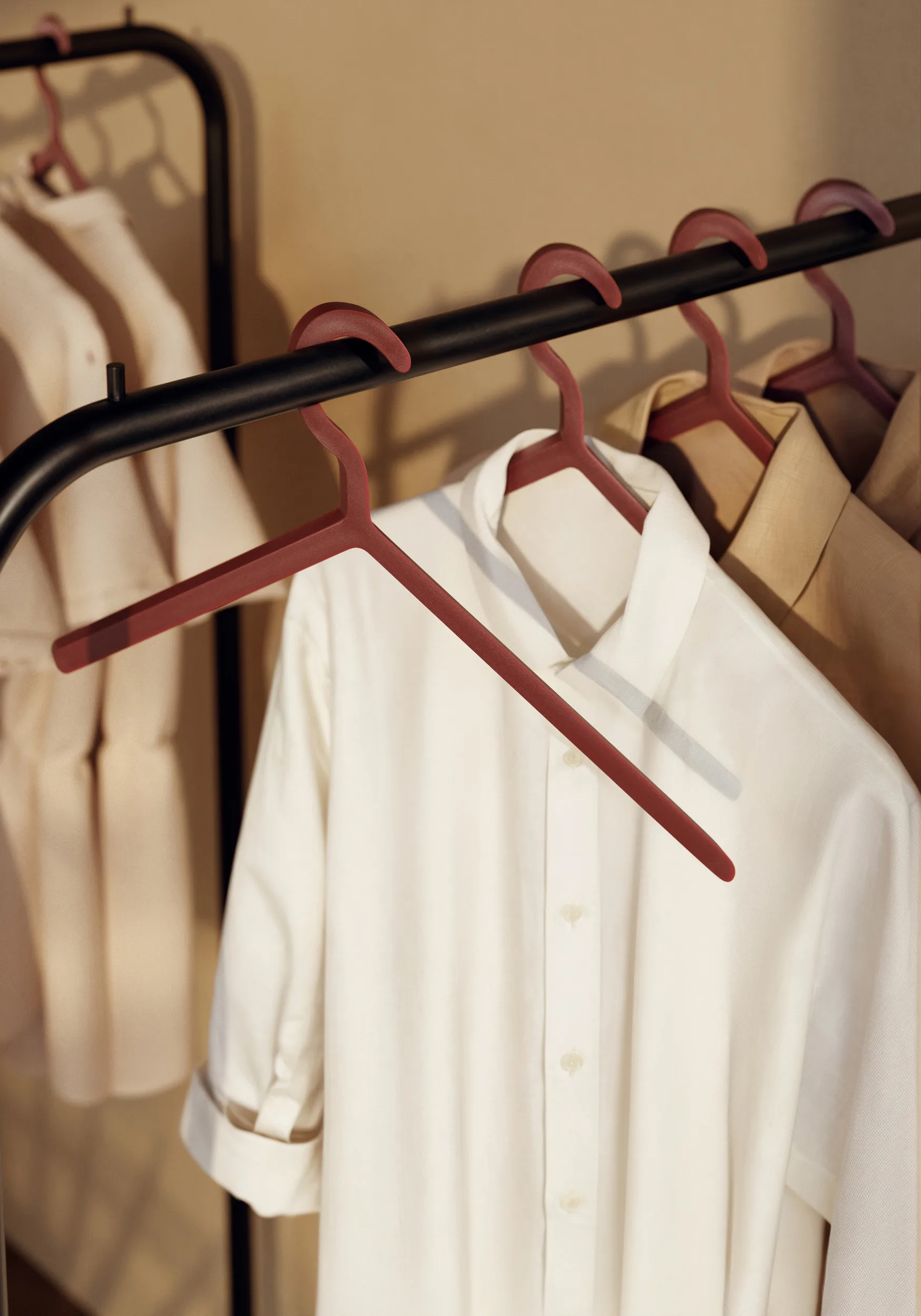 Gruccia Illusion confezione da 3, Rosso scuro Woud