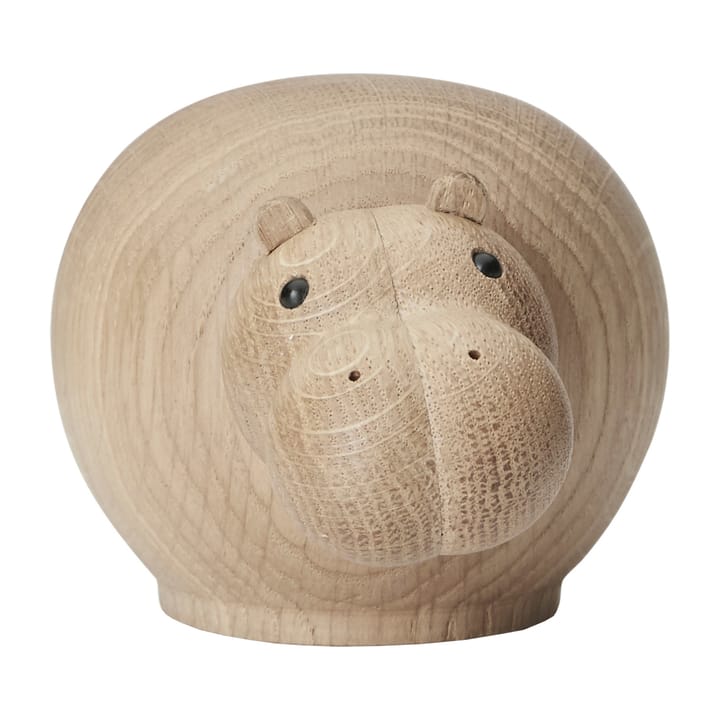 Ippopotamo in legno Hibiscus - Piccolo - Woud