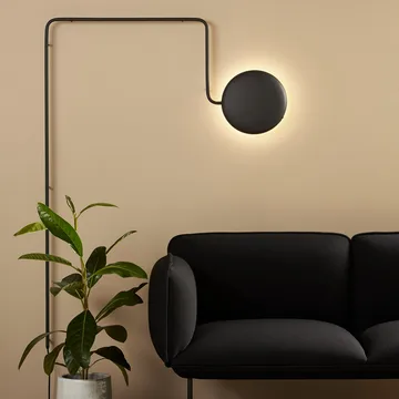 Lampada da parete Mercury - nero - Woud