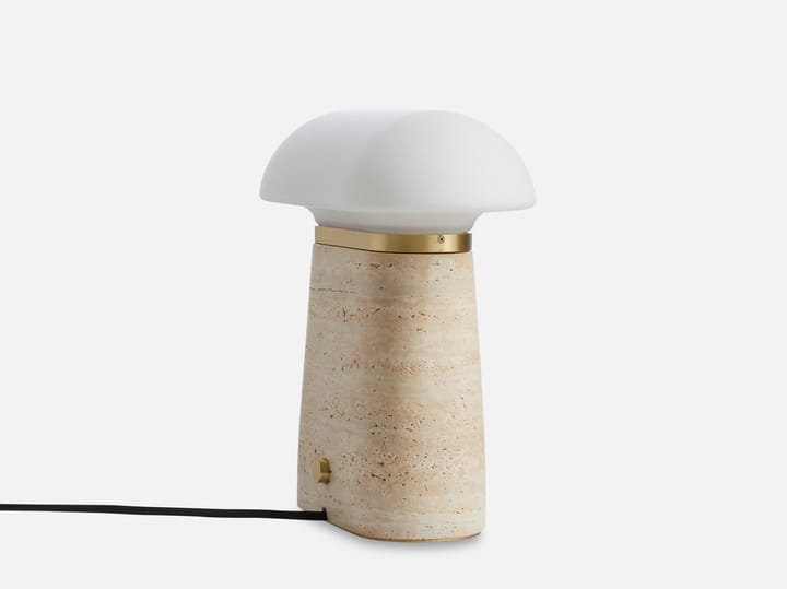 Lampada da tavolo Nova, Ivory Woud