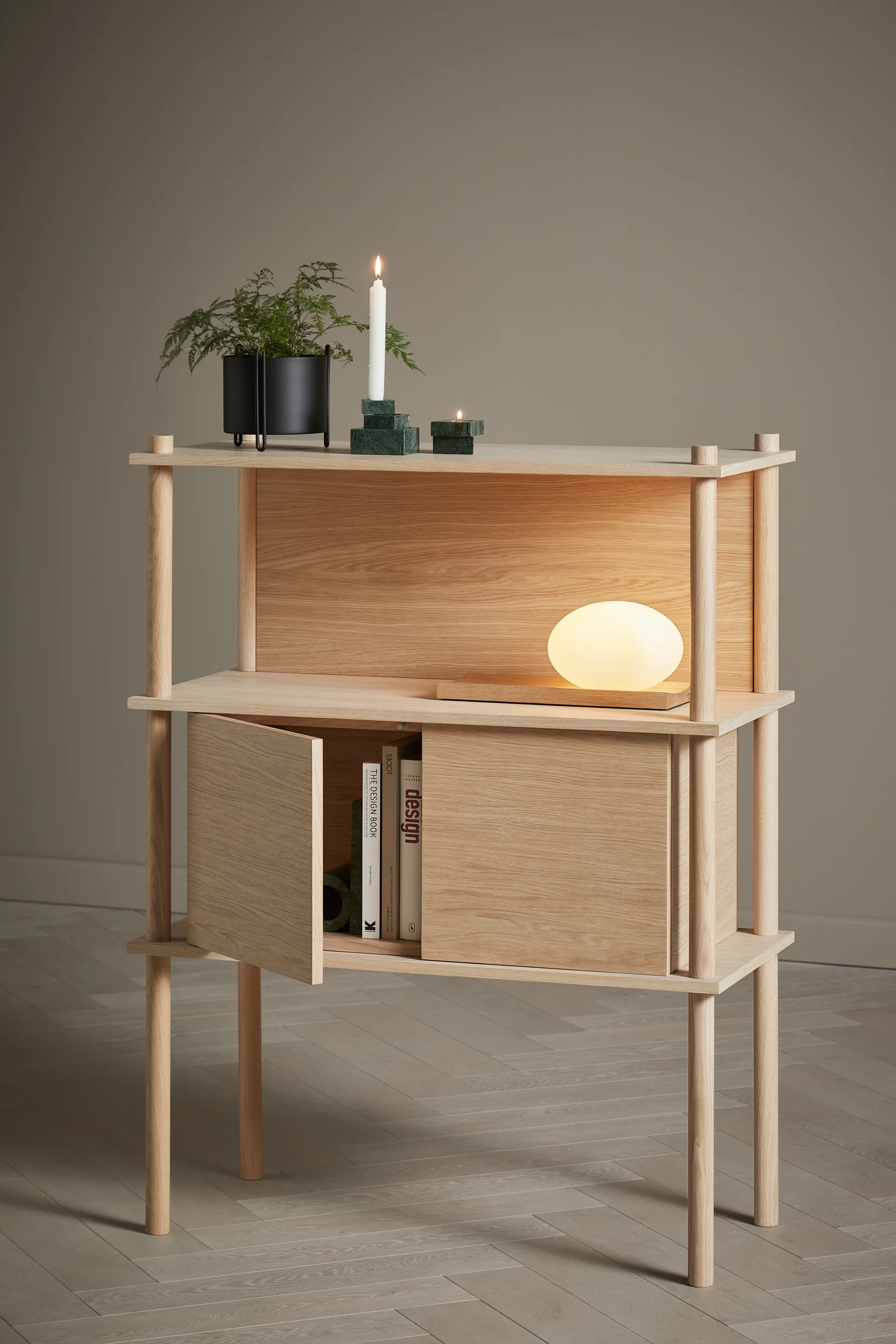 Lampada da tavolo/parete Dew, Oak Woud