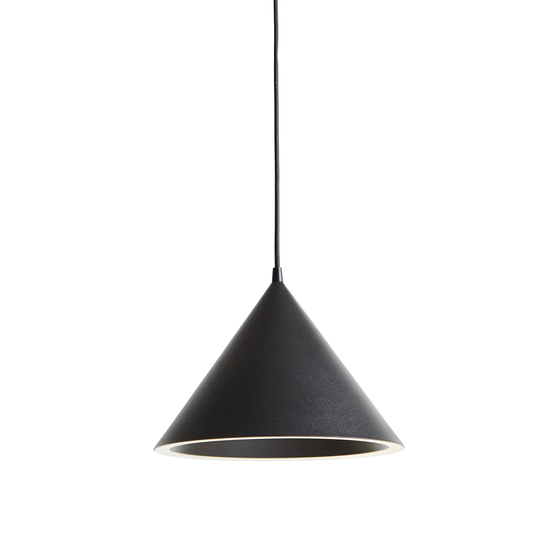 Lampadario Annular small, Black Woud