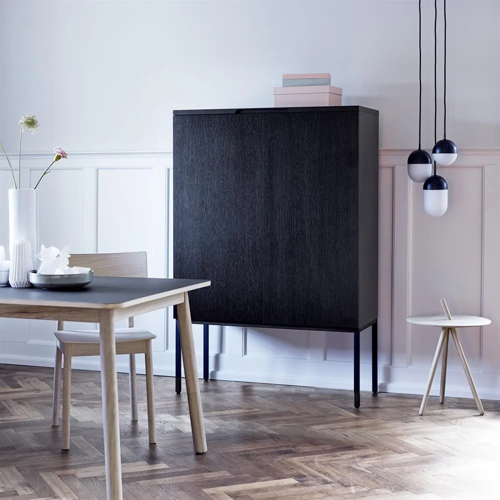 Lampadario Dot medio , nero Woud
