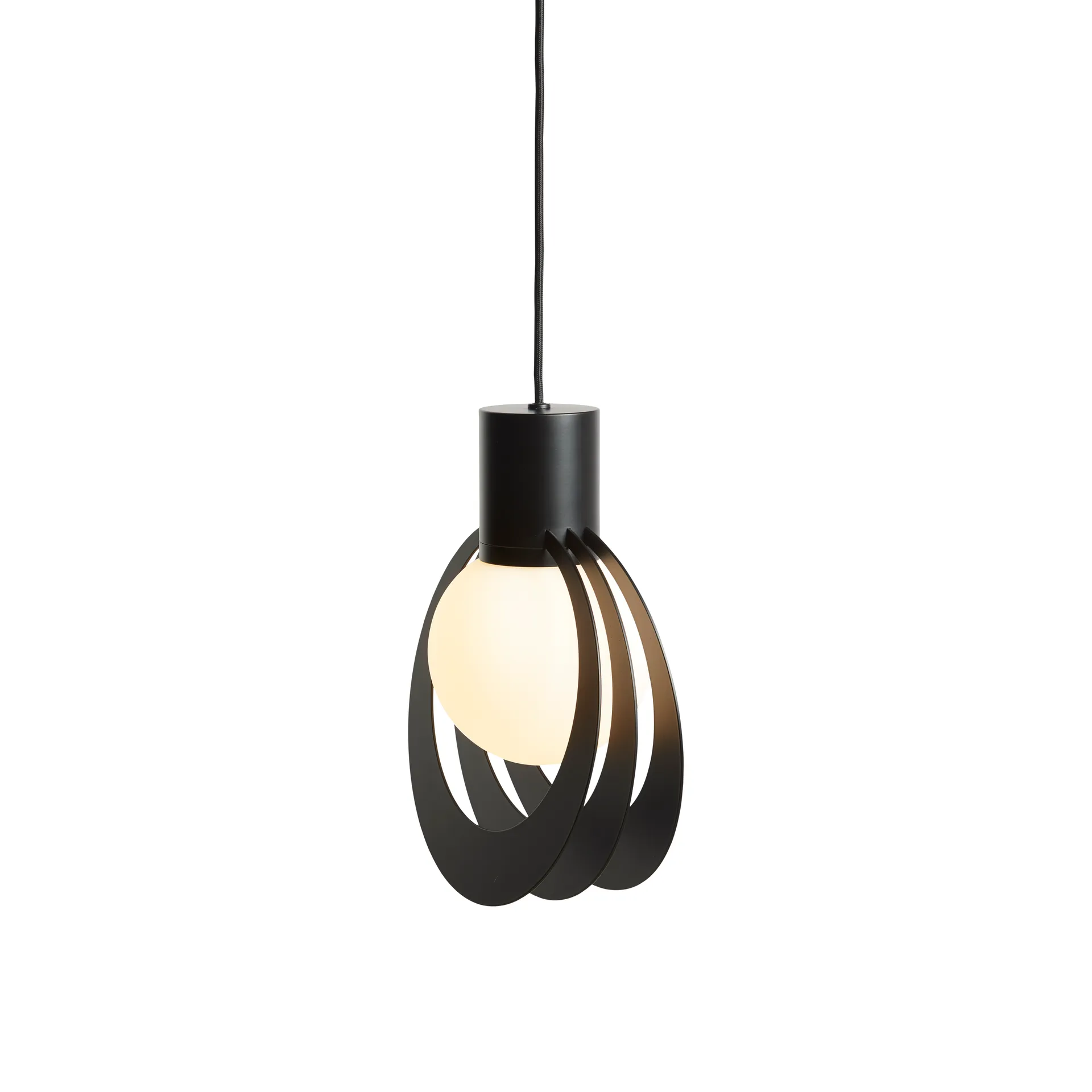 Lampadario Lunar medium, Black Woud