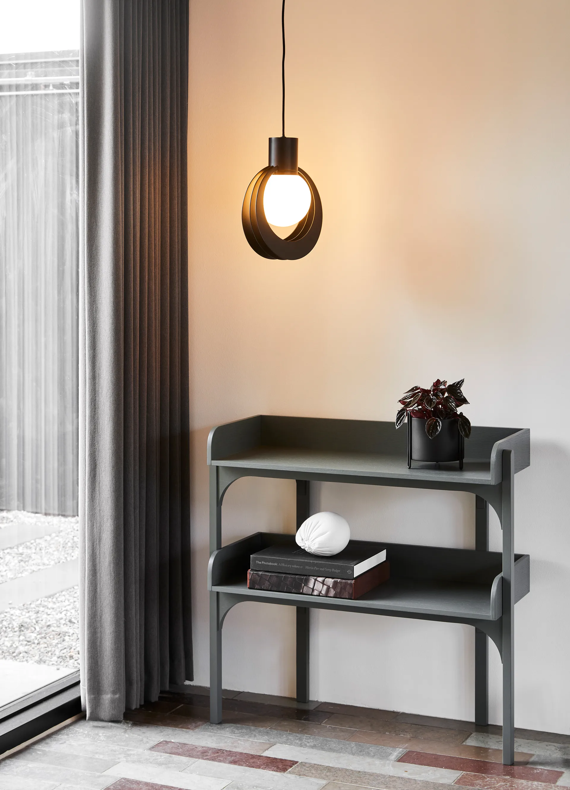 Lampadario Lunar medium, Black Woud