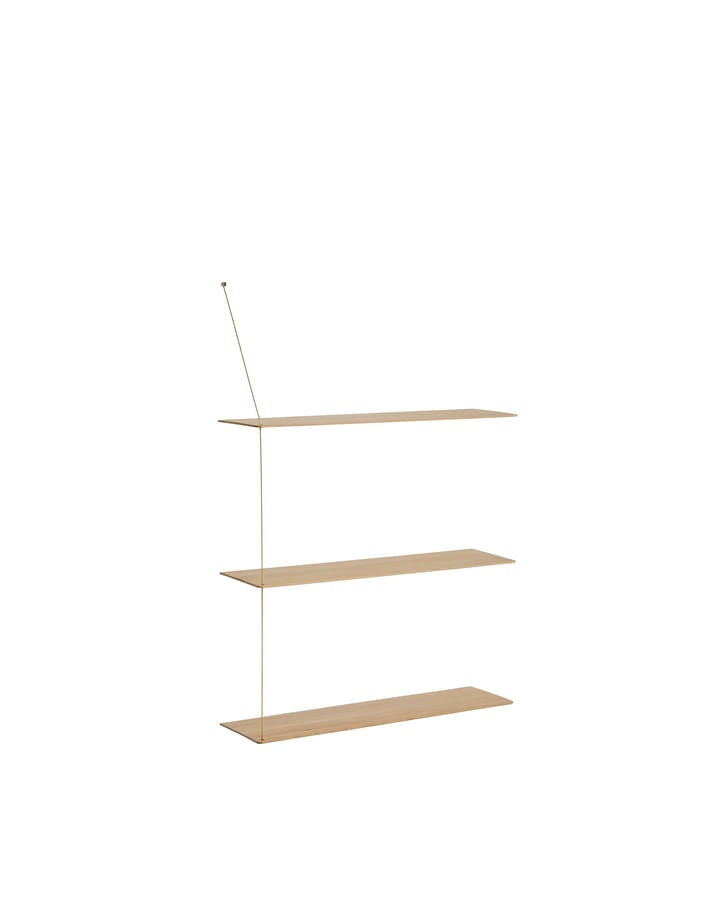 Mensola a muro Stedge 80 cm, Rovere Woud