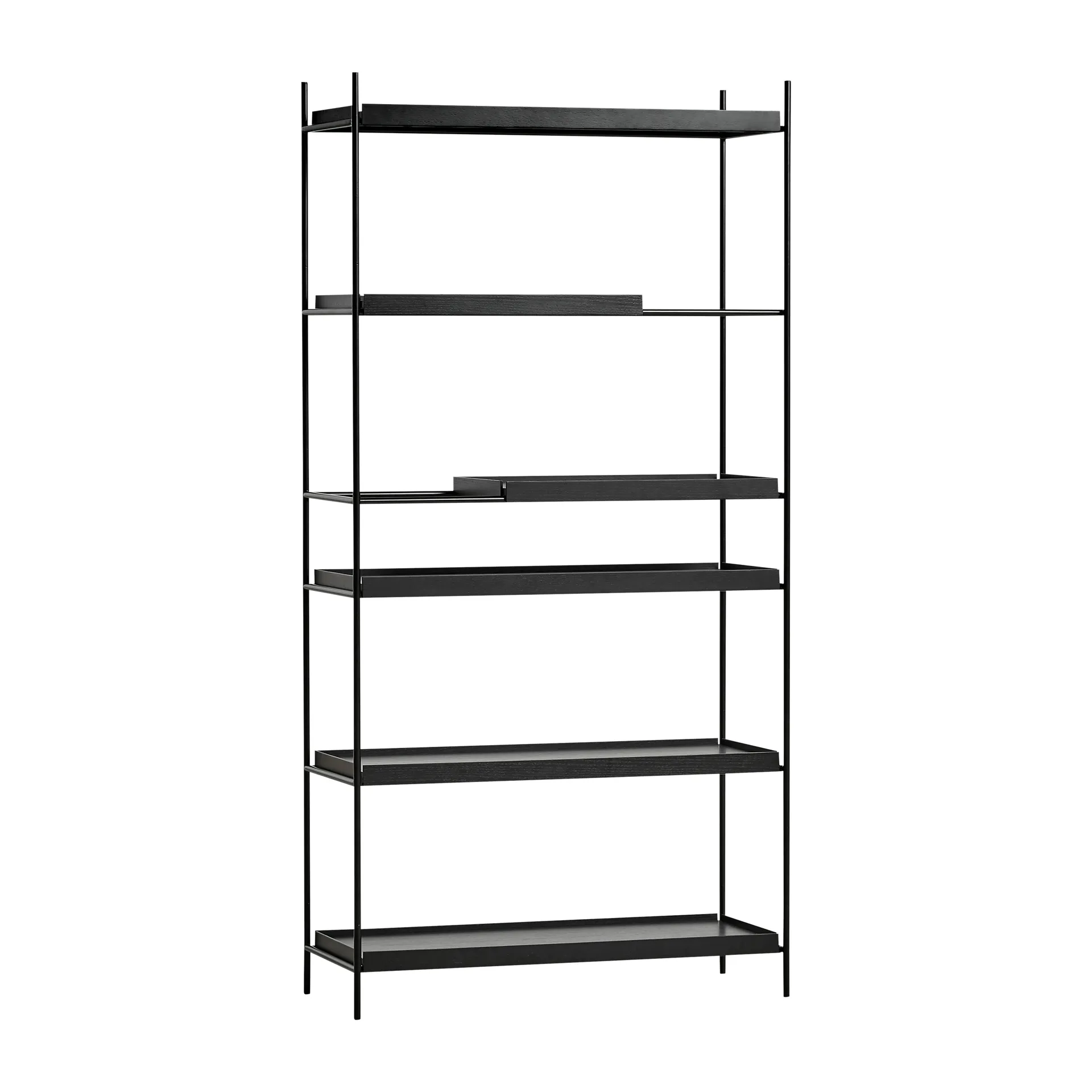 Mensola alta in rovere Tray, 100x201 cm, Style 2 Woud