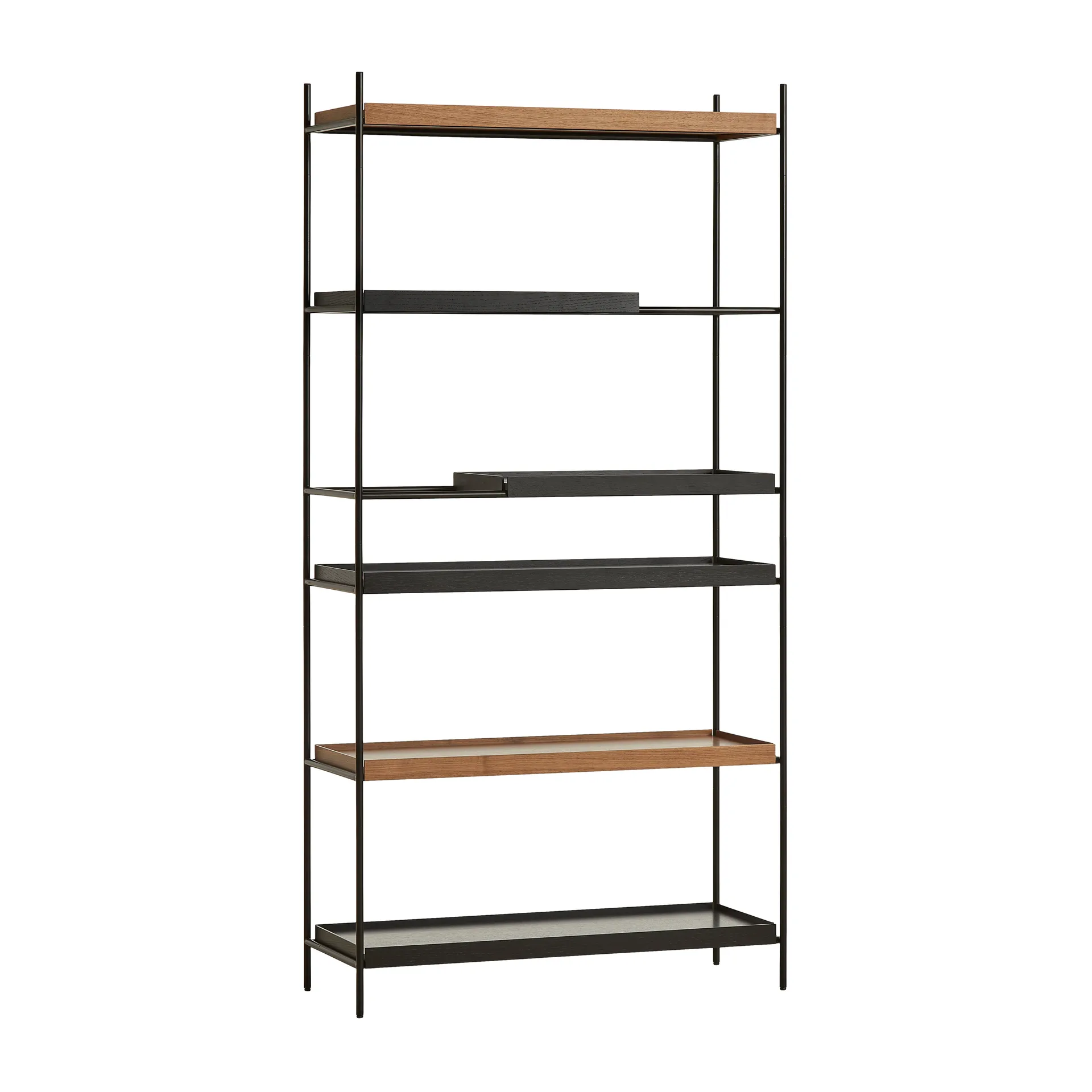 Mensola alta in rovere Tray, 100x201 cm, Style 3 Woud