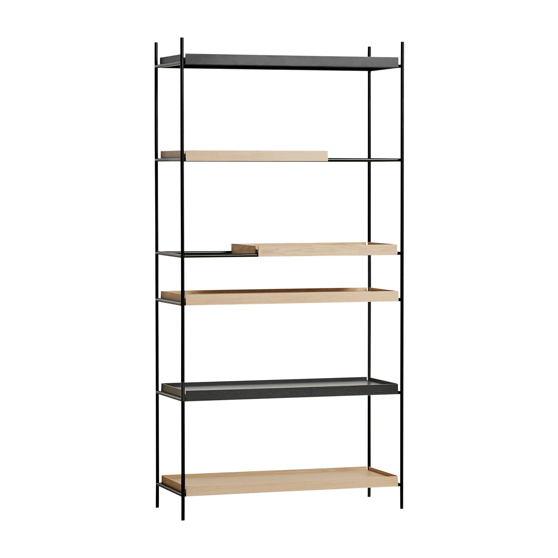 Mensola alta in rovere Tray, 100x201 cm, Style 5 Woud