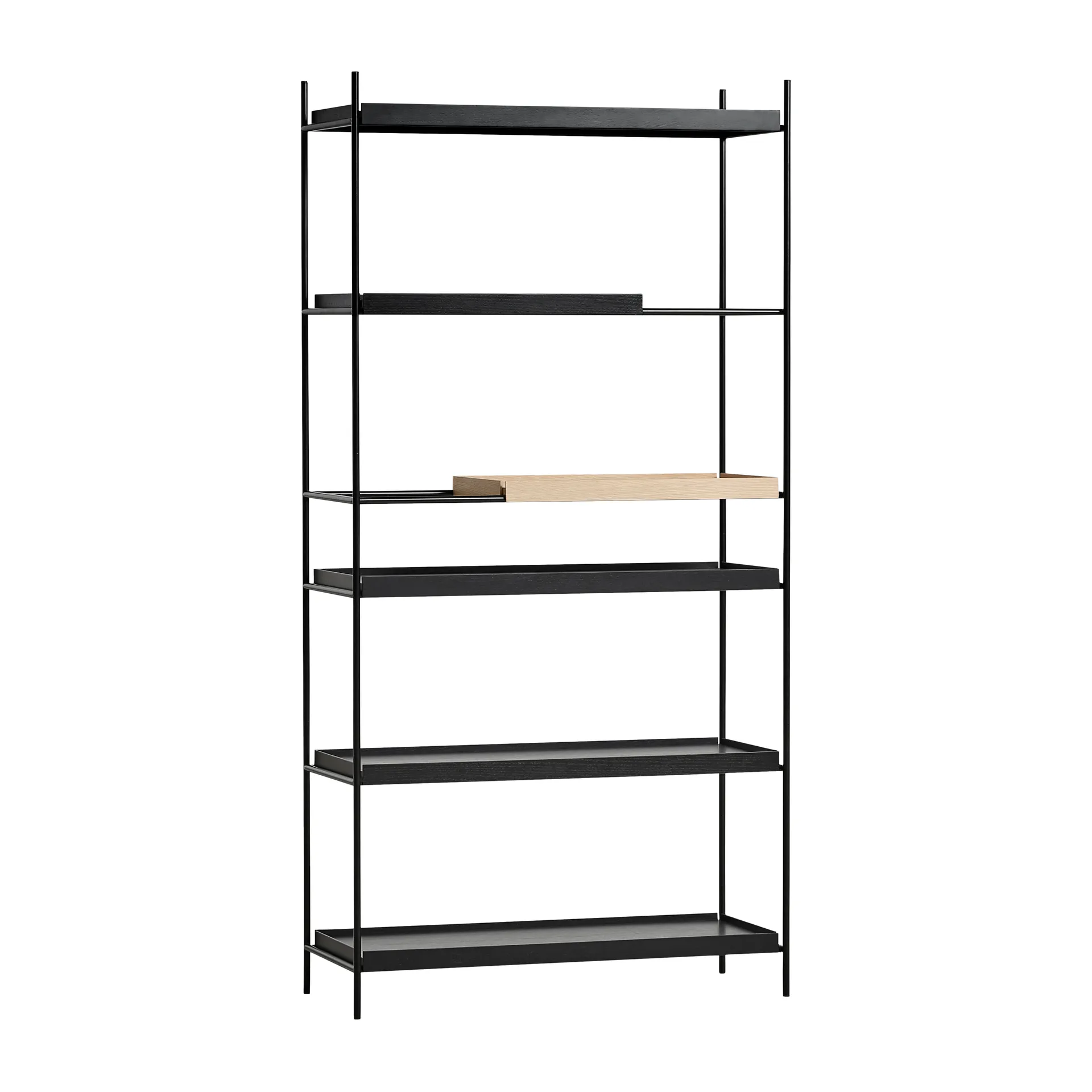 Mensola alta in rovere Tray, 100x201 cm, Style 6 Woud