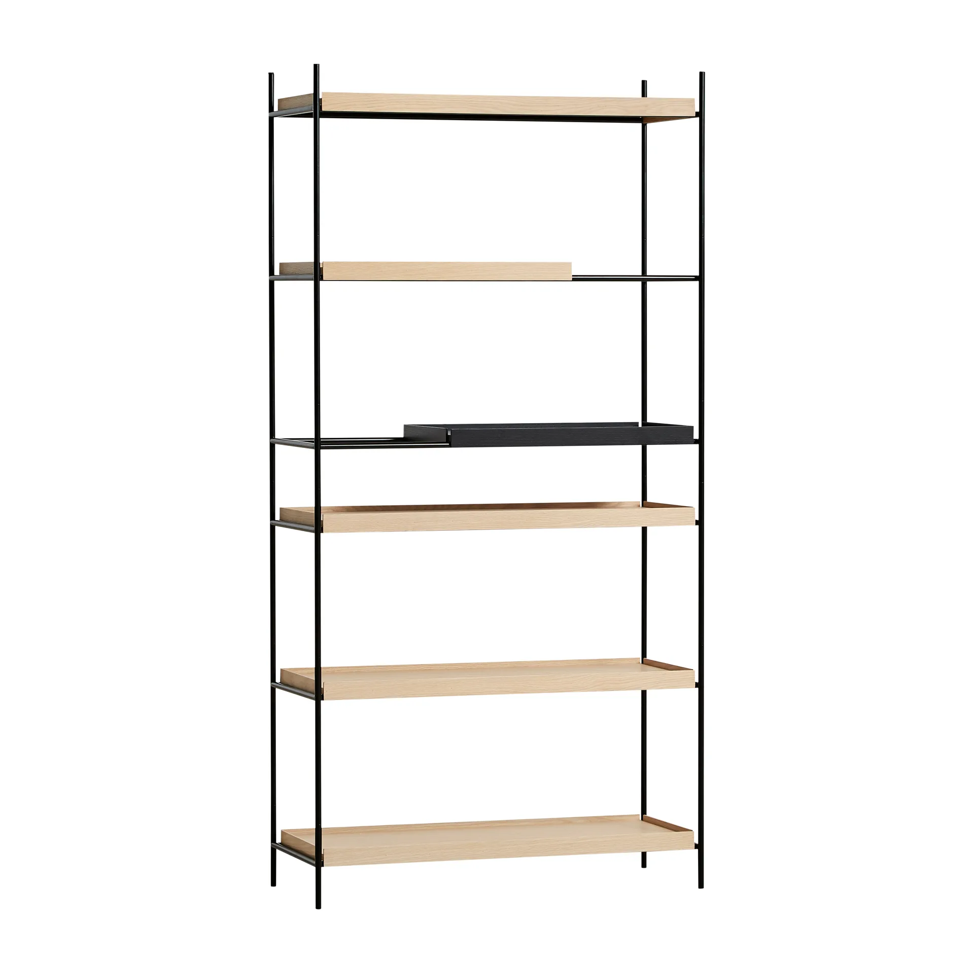 Mensola alta in rovere Tray, 100x201 cm, Style 7 Woud