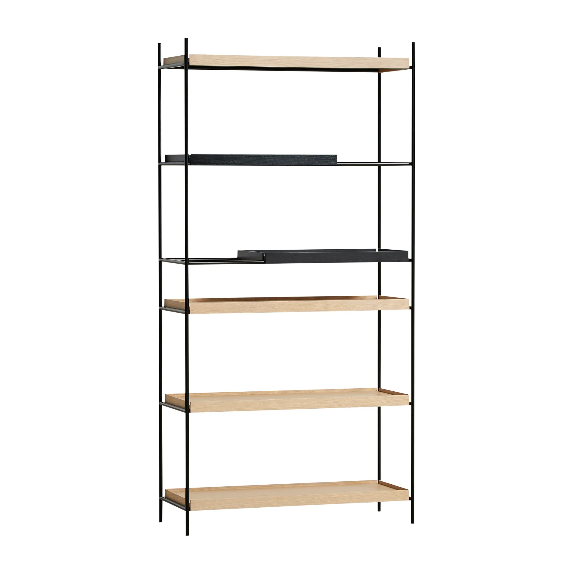 Mensola alta in rovere Tray, 100x201 cm, Style 9 Woud