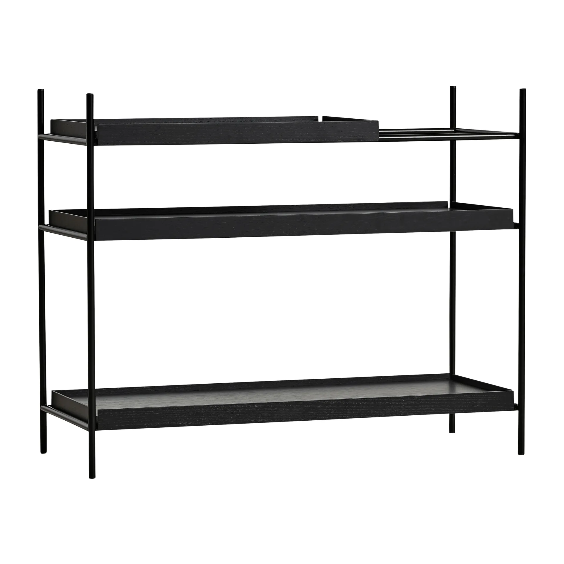 Mensola bassa in rovere Tray, 80x100 cm, Style 2 Woud