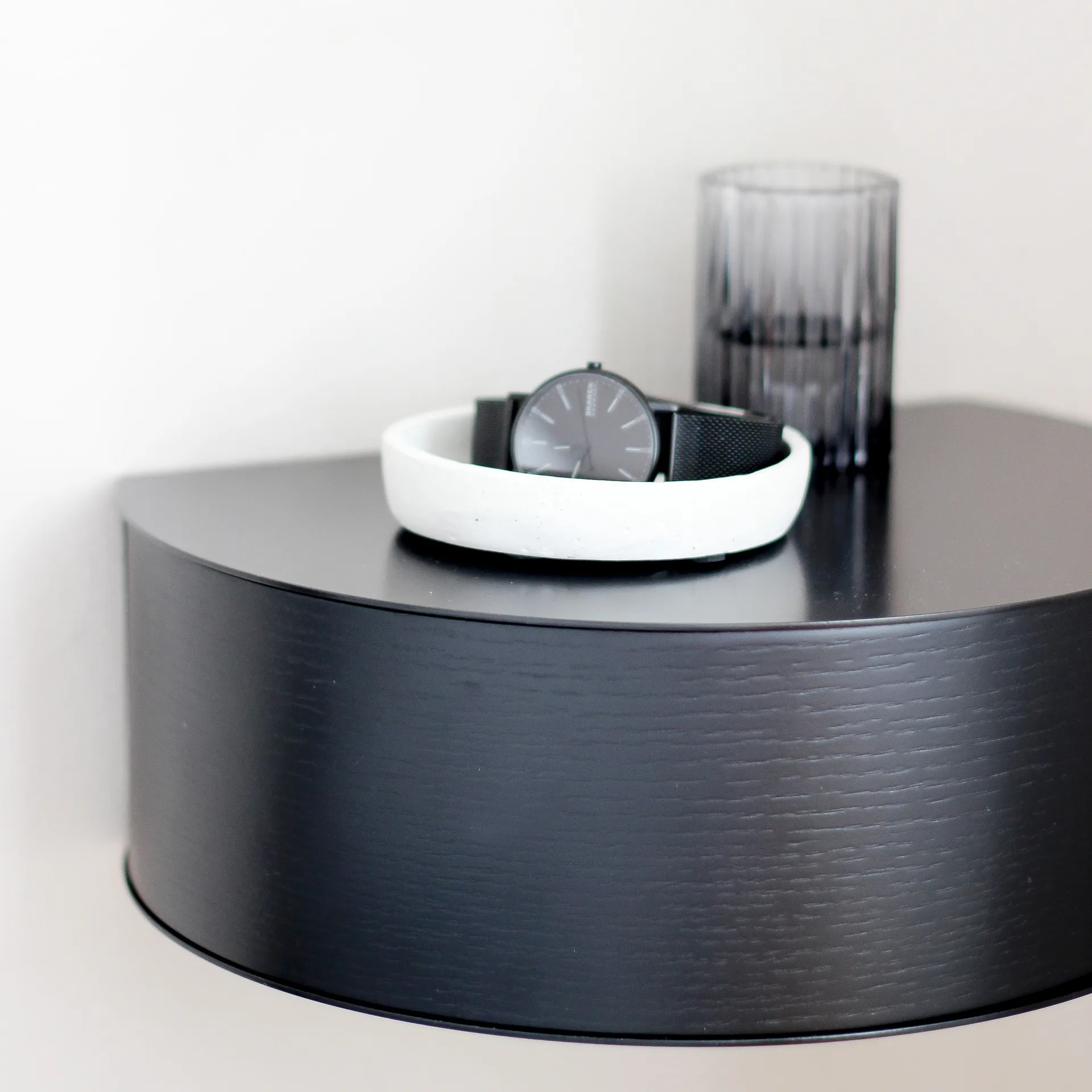 Mensola Wallie , Nero Woud