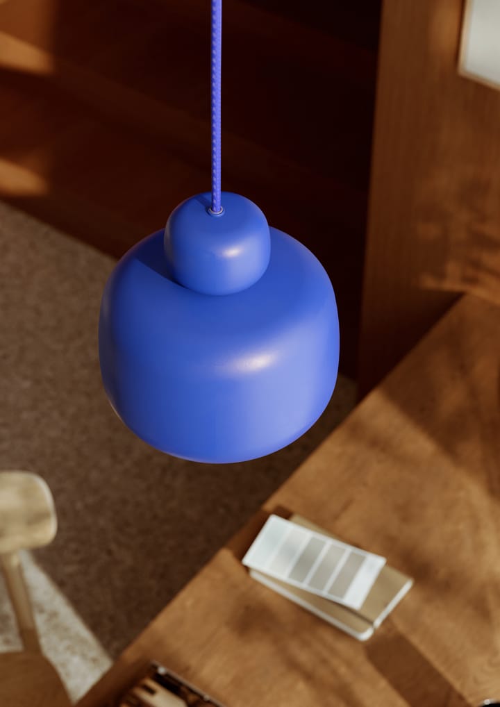 Plafoniera piccola Stone, Cobalt blue Woud