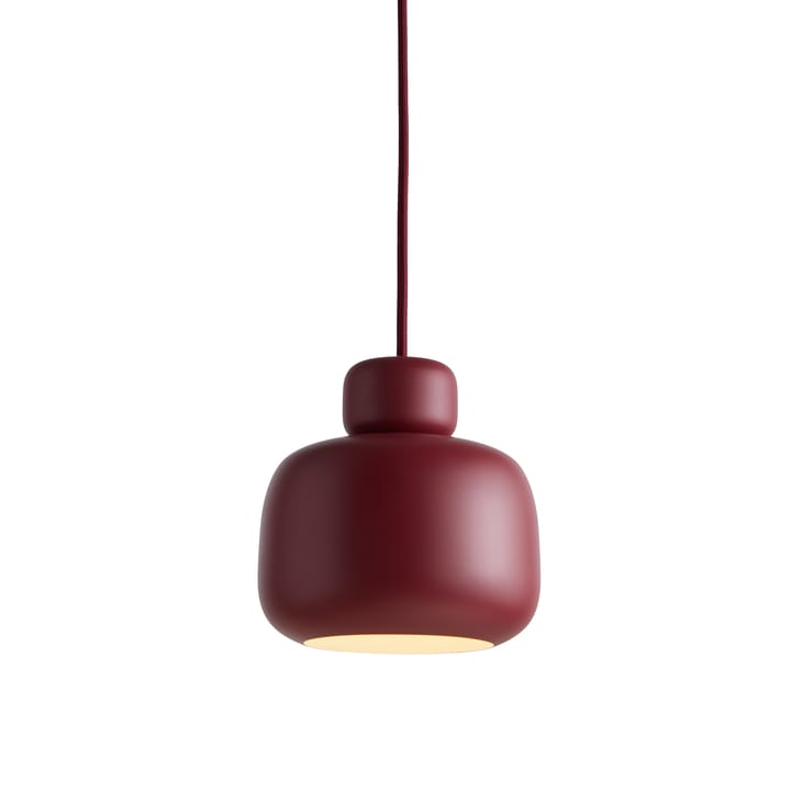 Plafoniera piccola Stone - Deep red - Woud